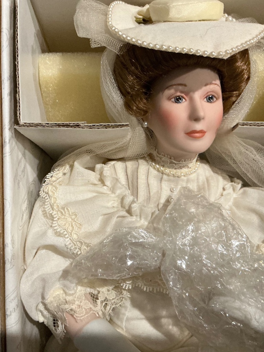 Stunning 1st addition Classic Brides of the Century Porcelain Doll